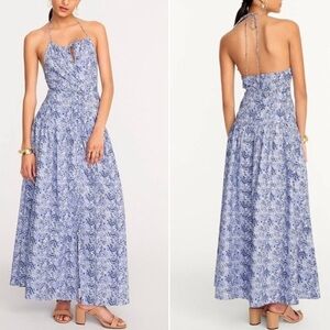 💗NWT J. Crew Collection Anguilla Halter Maxi Dress - Size 0